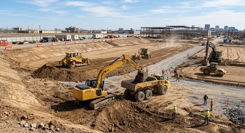 Commercial Site Preparation in Katy, TX