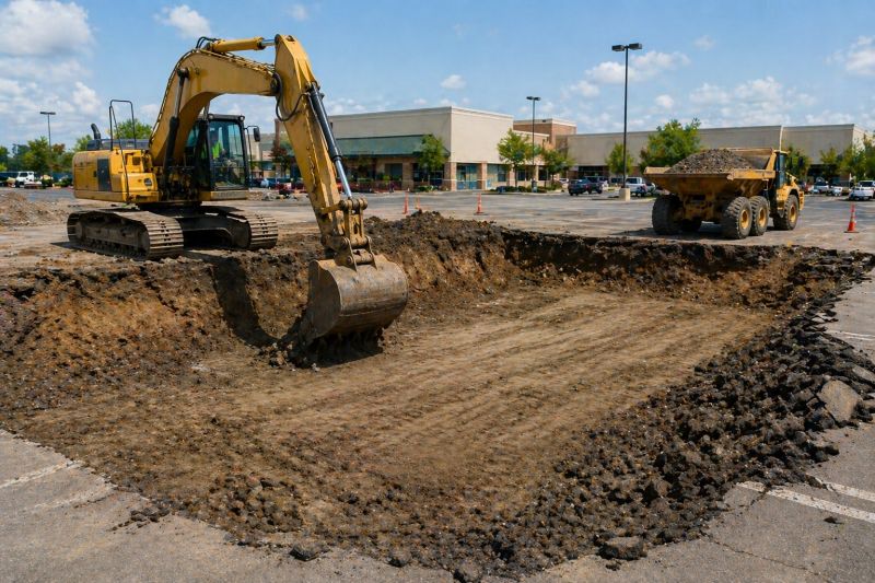 Parking Lot Gravel Repair in Atlanta, GA