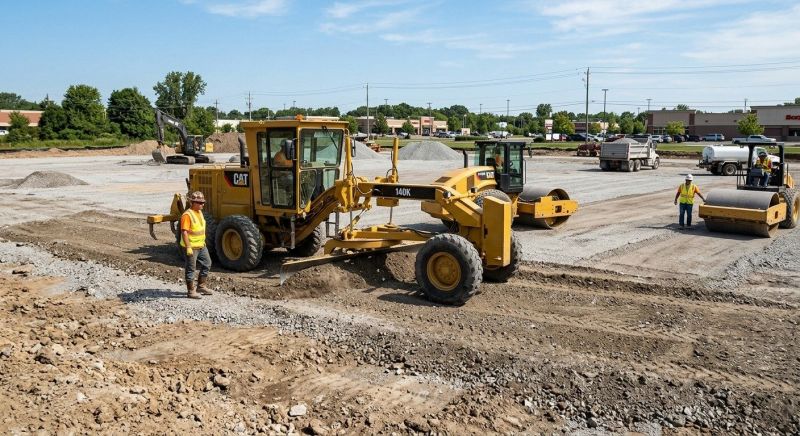 Parking Lot Leveling in Atlanta, GA